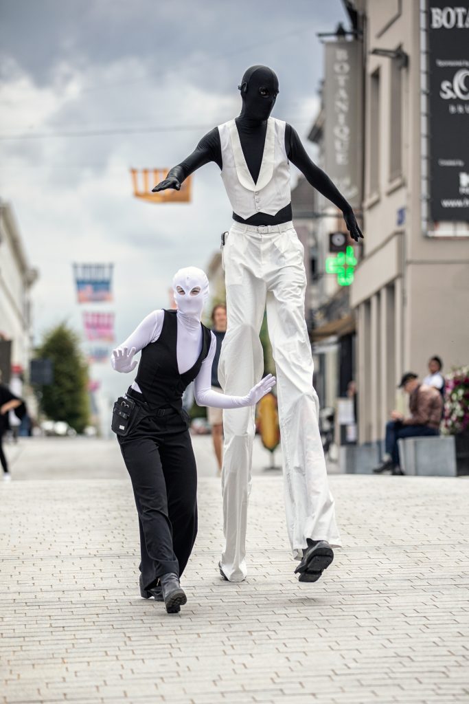 Les Silhouettes Straattheater België Gent Vlaanderen