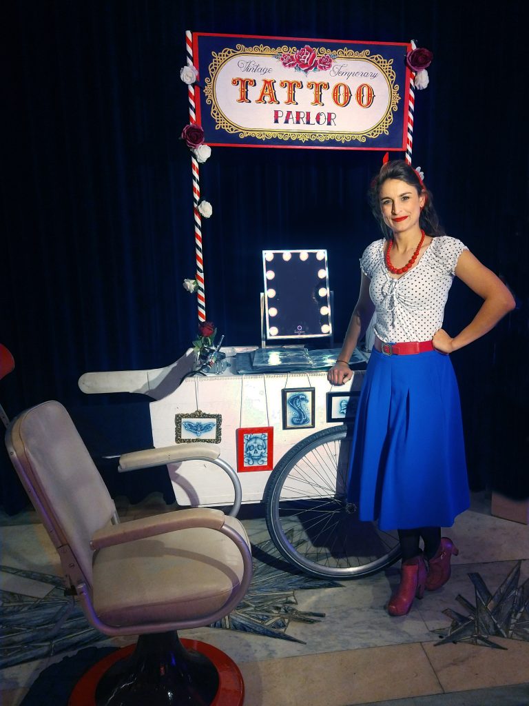 Vintage Airbrush Tattoo Parlor