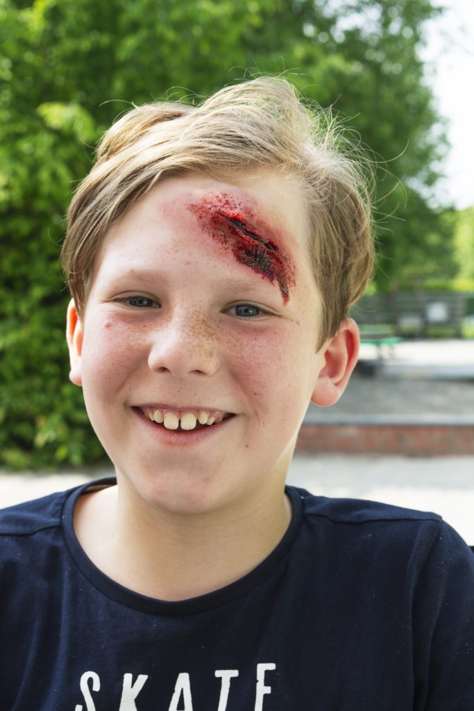Make-up Special Effect SFX Valse Wonden