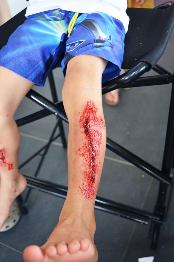 Make-up Special Effect SFX Valse Wonden