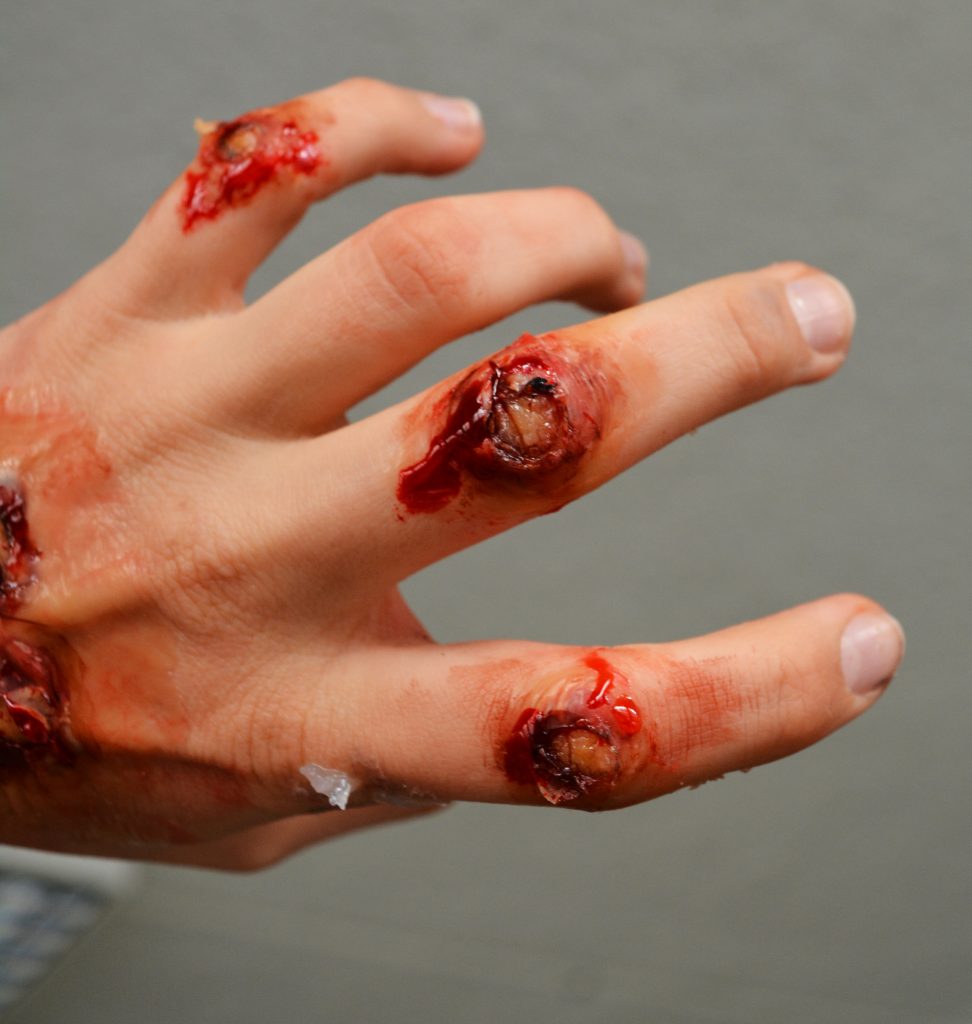 Make-up Special Effect SFX Valse Wonden