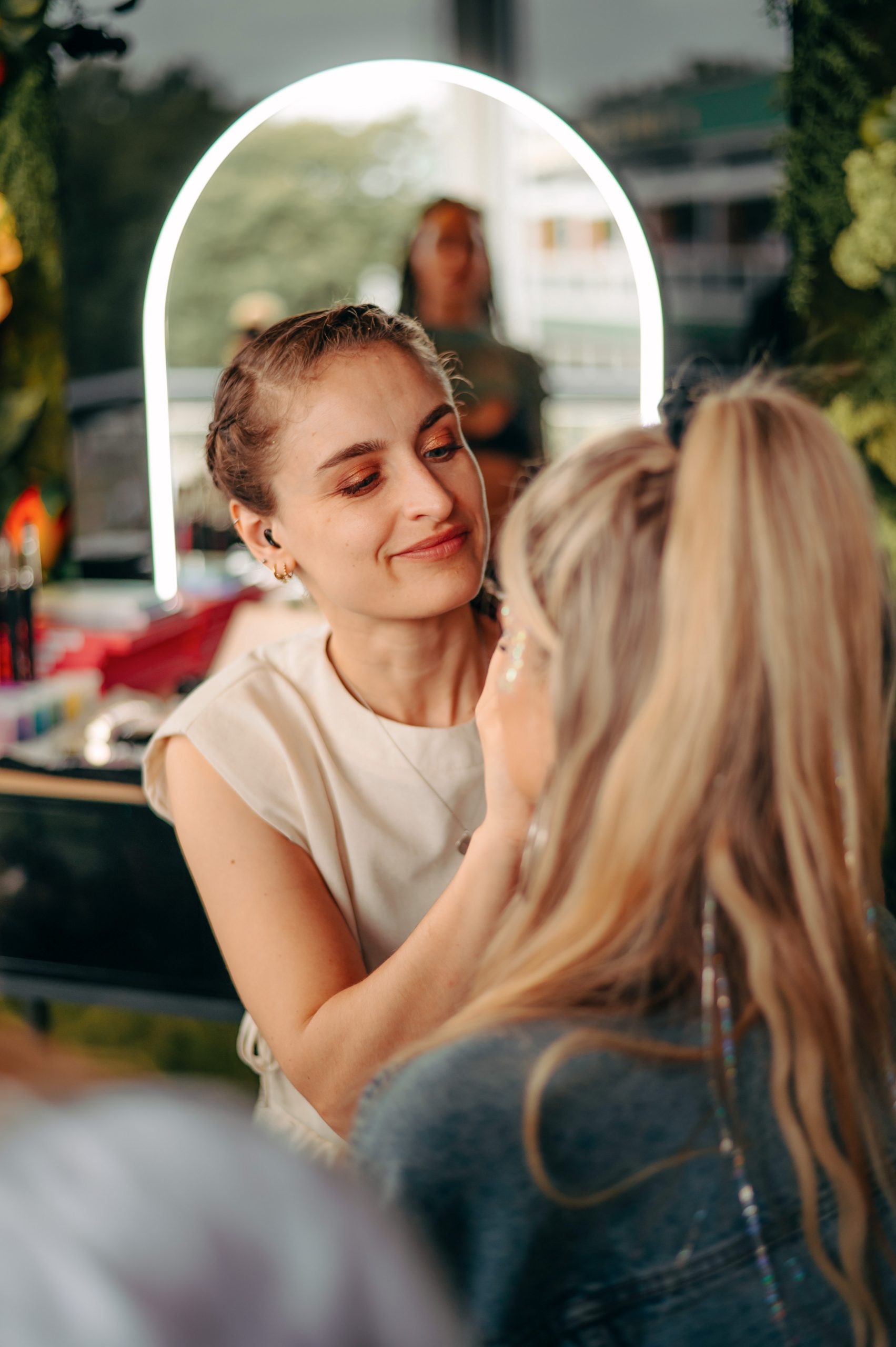 Festival Event Make-up Glitter booth